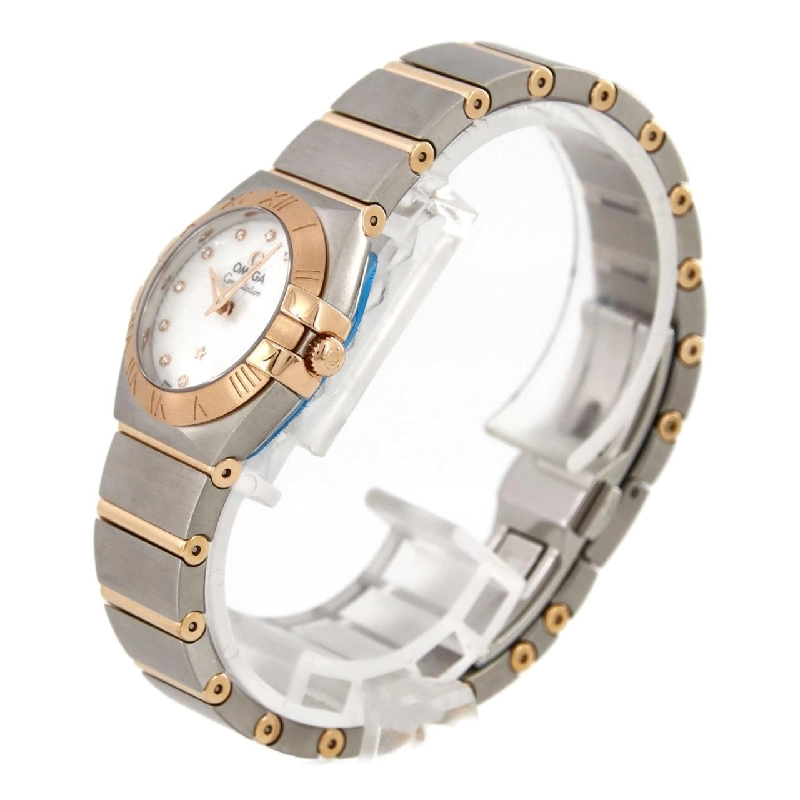 Đồng hồ Omega Constellation Brush RG Combo 12P 123.20.24.60.55.007 SSxPG Quartz - Hàng hiệu Chính hãng 876999