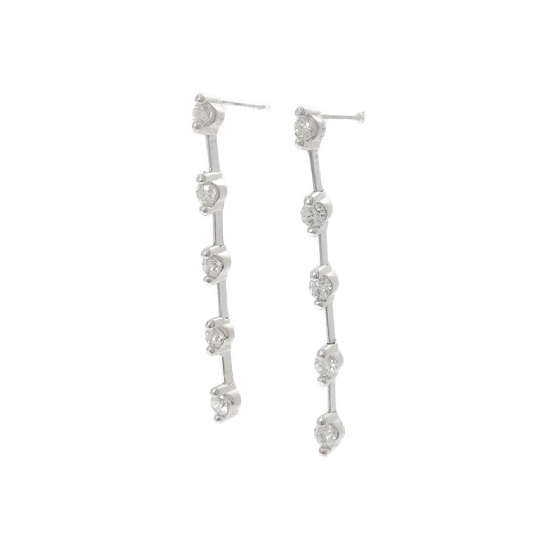 K14WG Bông tai kim cương 1.0CT - Hàng hiệu Chính hãng 870049