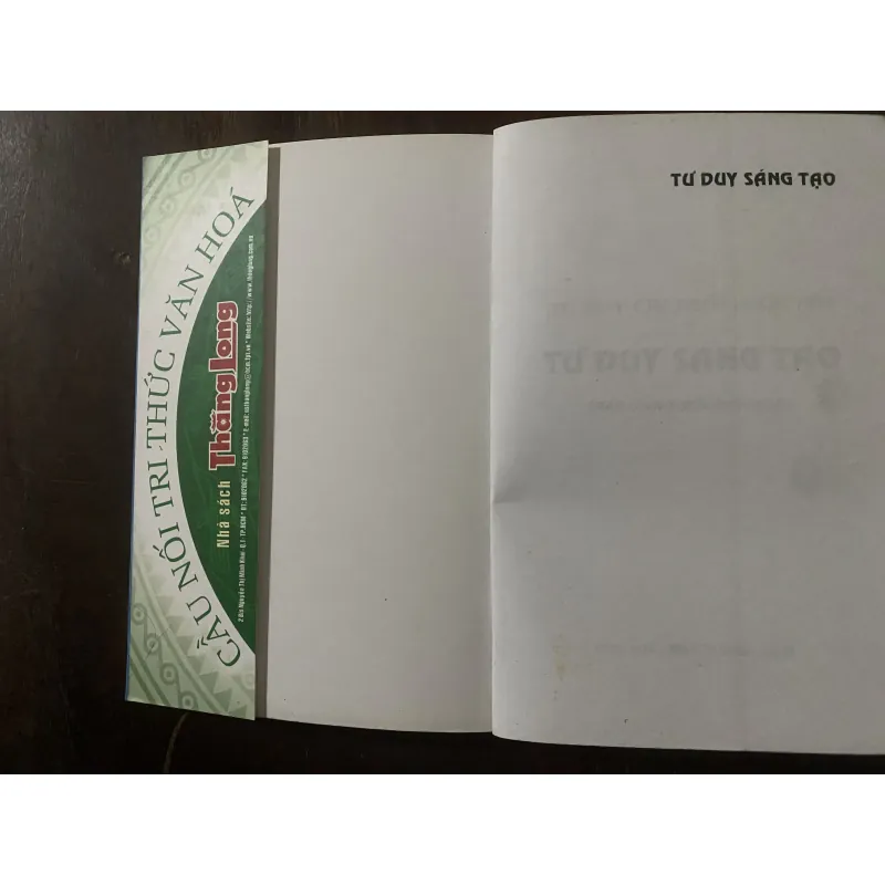 Tư duy chi phối cuộc đời - Tư duy sáng tạo-Trần Giang Sơn 1035309