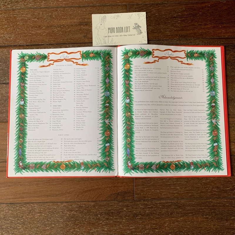 Sách tranh tiếng anh The Book of Christmas by Fiona Waters, Used, Bìa cứng 399733