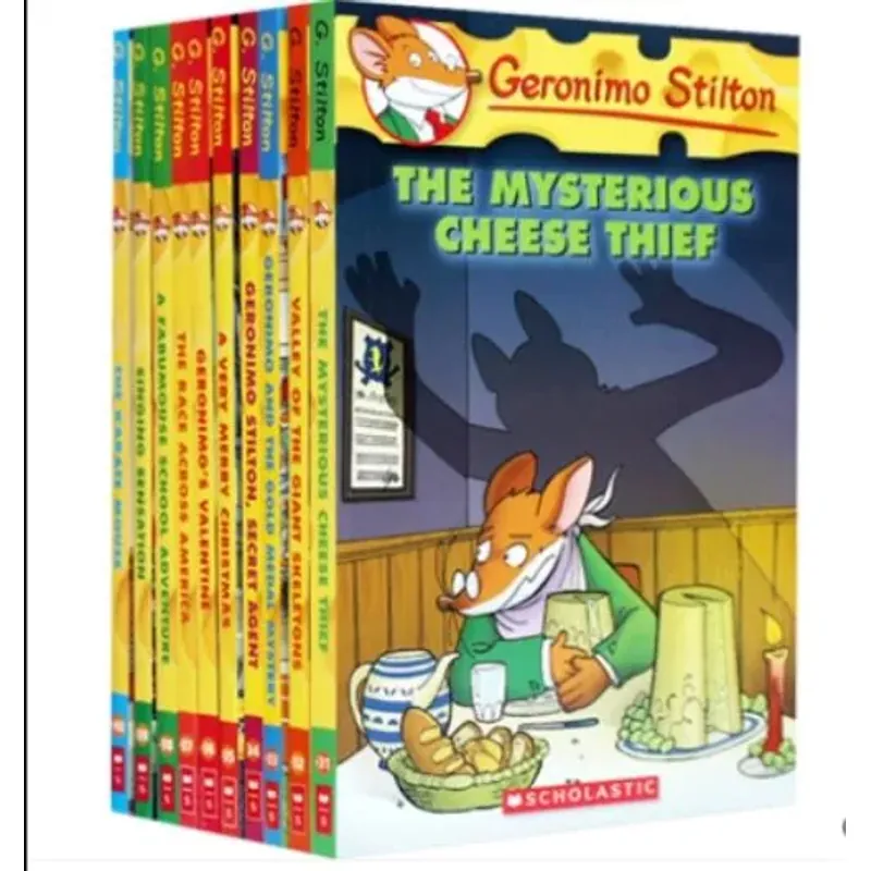 Bộ truyện Geronimo Stilton (combo 10 tập) 565579
