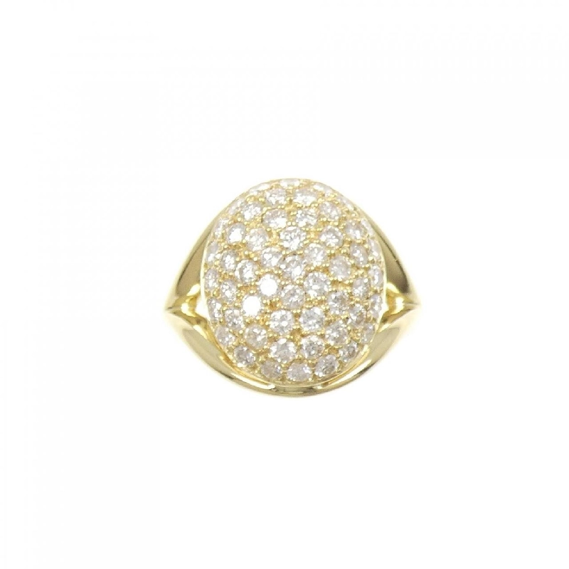 Nhẫn kim cương Pavé K18YG 1.14CT - Hàng hiệu Chính hãng 851244