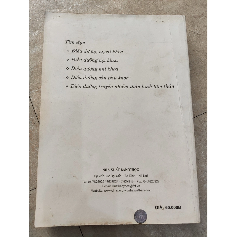 Điều Dưỡng Cơ Bản - Vụ Khoa Học Và Đào Tạo - Bộ Y Tế 509148