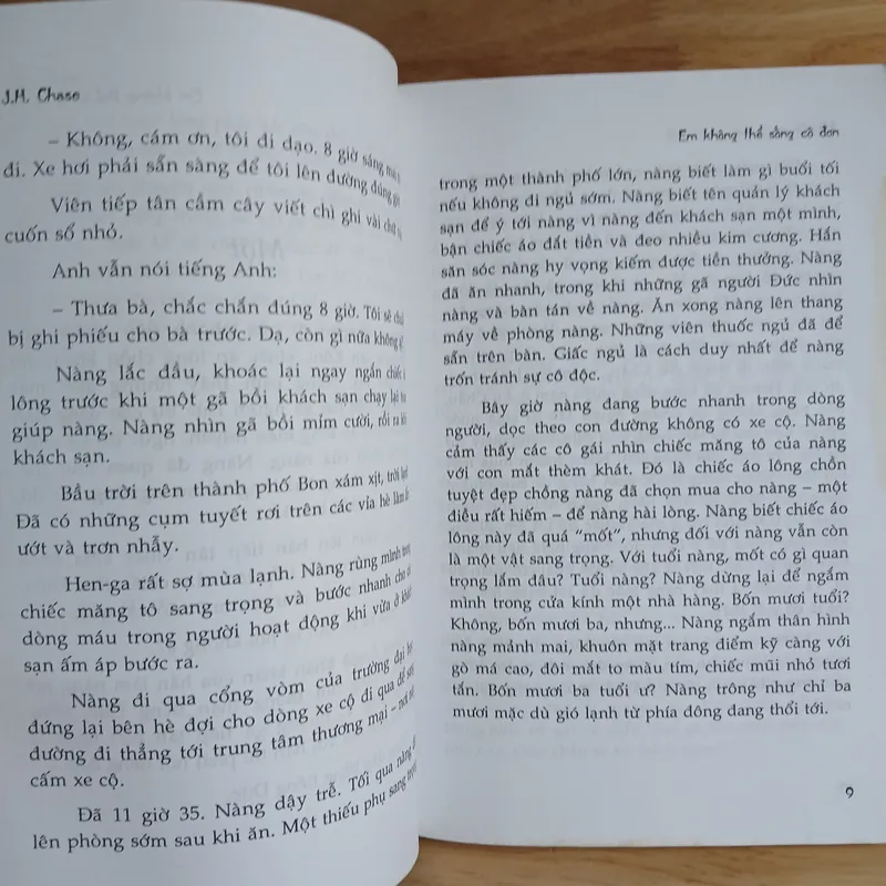 Tiểu Thuyết Trinh Thám - Em Không Thể Sống Cô Đơn (James Hadley Chase) 315706