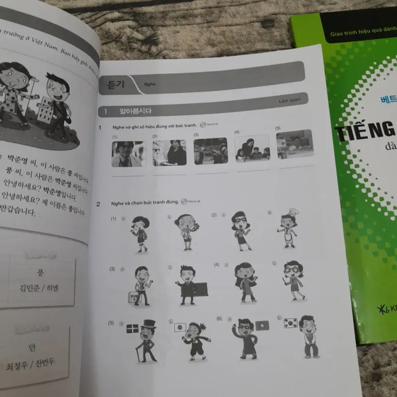 Tiếng Hàn Tổng hợp cho người Việt- Sơ cấp 1 và Bài tập 1. Tg. CHo Hang  Rok... 763705