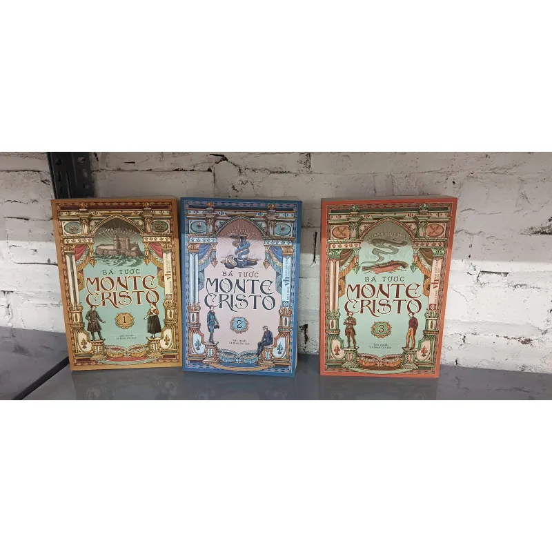 Bá Tước Monte-Cristo (Trọn Bộ 3 Tập) New 90% (NguyenN) 936470