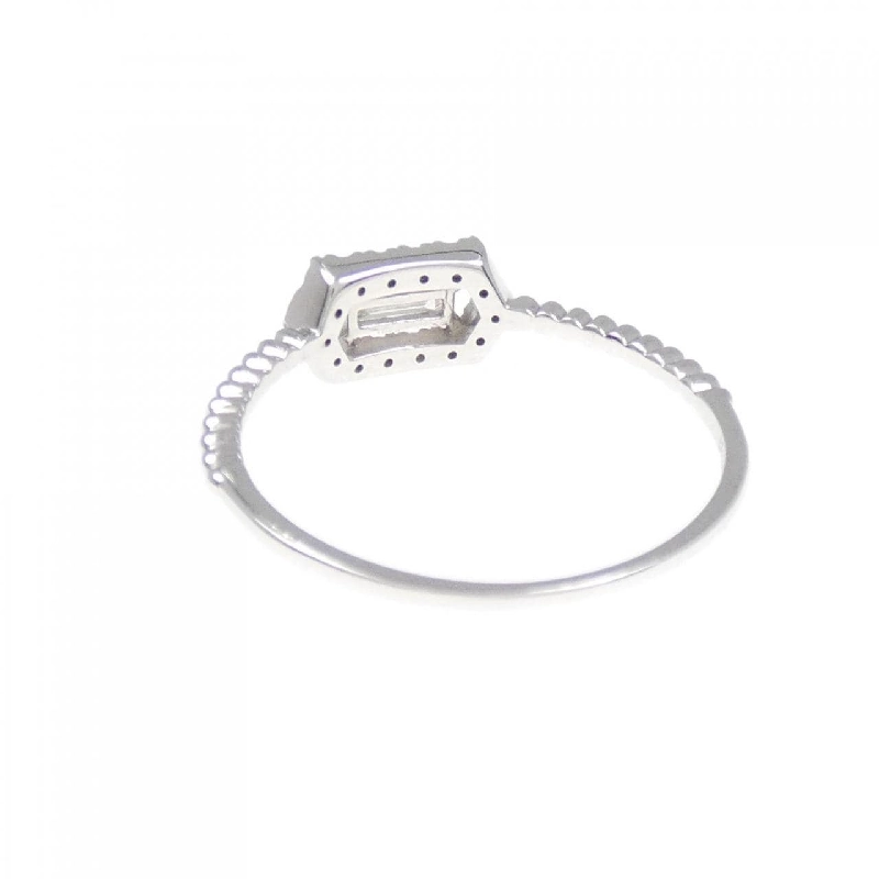 【Sản phẩm mới】Nhẫn kim cương K18WG 0.17CT 673516