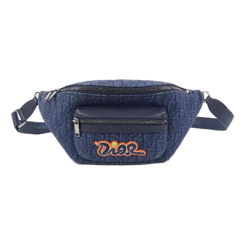 Dior DIOR KAWS Oblique Jacquard 1ESBO077OUP BAG - Hàng hiệu Chính hãng 899957