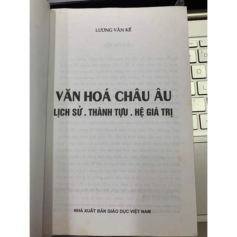 VĂN HÓA CHÂU ÂU LỊCH SỬ THÀNH TỰU HỆ GIÁ TRỊ - LƯƠNG VĂN KẾ 490034