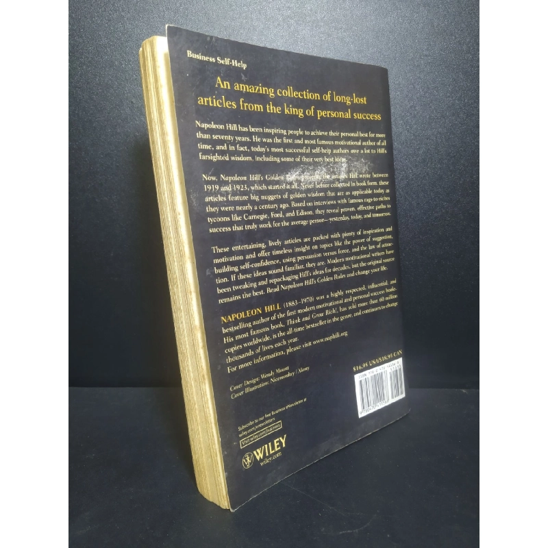Napoleon Hill's Golden Rules mới 80% ố HCM1310 912436