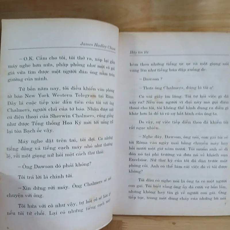 Tiểu Thuyết Trinh Thám ▪︎ Hãy Tin Tôi (Bộ 2 Tập) - James Hadley Chase 592943