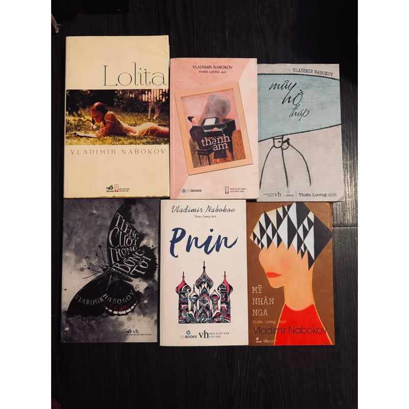 Combo 6 tác phẩm của Vladimir Nabokov 528976