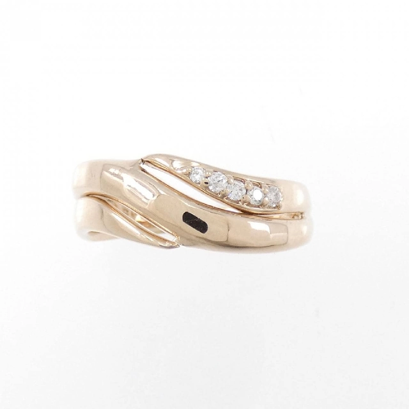 Nhẫn kim cương K18PG 0.05CT 673052