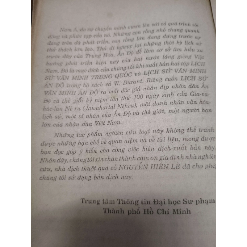 Lịch sử văn minh Ấn Độ - 1992 - 364 trang - LỊCH SỬ - CHÍNH TRỊ - TRIẾT HỌC - SLSCTSONGDEPSLSCTANTQ3112-165 925243