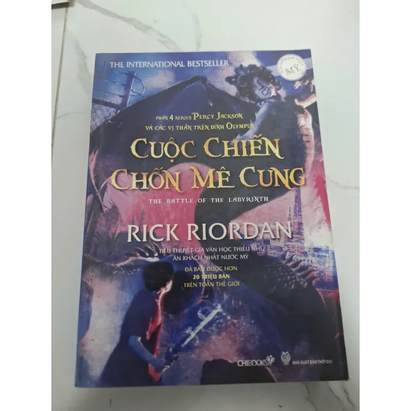 Cuộc Chiến Chốn Mê Cung - Rick Riordan - Thần thoại/Fantasy 607819