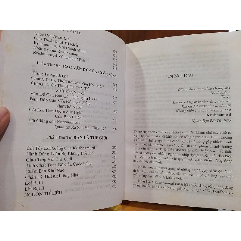 Krishnamurti tinh yếu - Nguyễn Ước biên dịch 727890