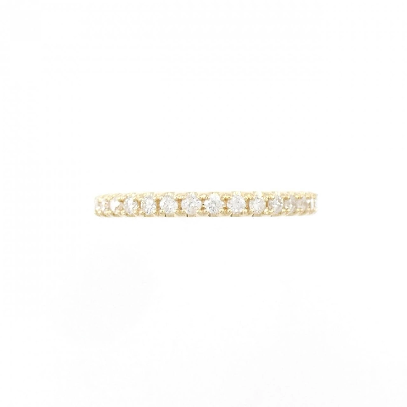 Nhẫn kim cương K18YG Half Eternity 0.20CT - Hàng hiệu Chính hãng 860571