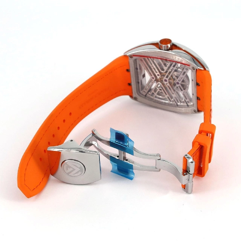 Đồng hồ Frank Muller Vanguard 7 Days Power Reserve Skeleton V45S6SQTACOR SS Cơ - Hàng hiệu Chính hãng 883502