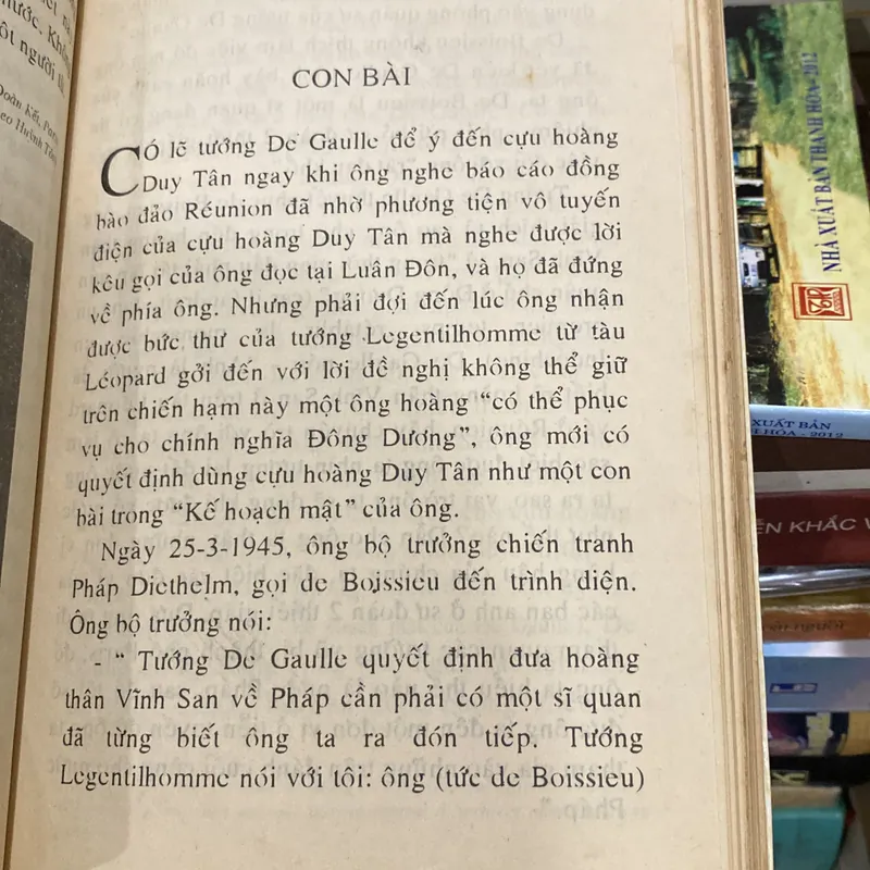 CHUYỆN BA VUA DỤC ĐỨC, THÀNH THÁI, DUY TÂN (XB 1995) 732974