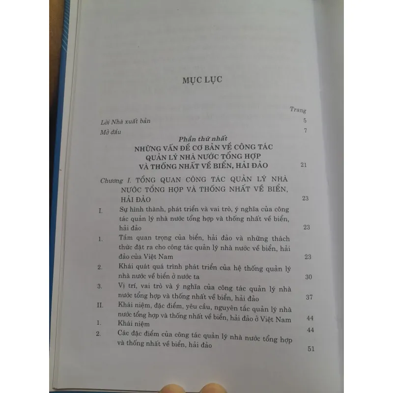 QUẢN LÝ NHÀ NƯỚC VỀ BIỂN ĐẢO 762388