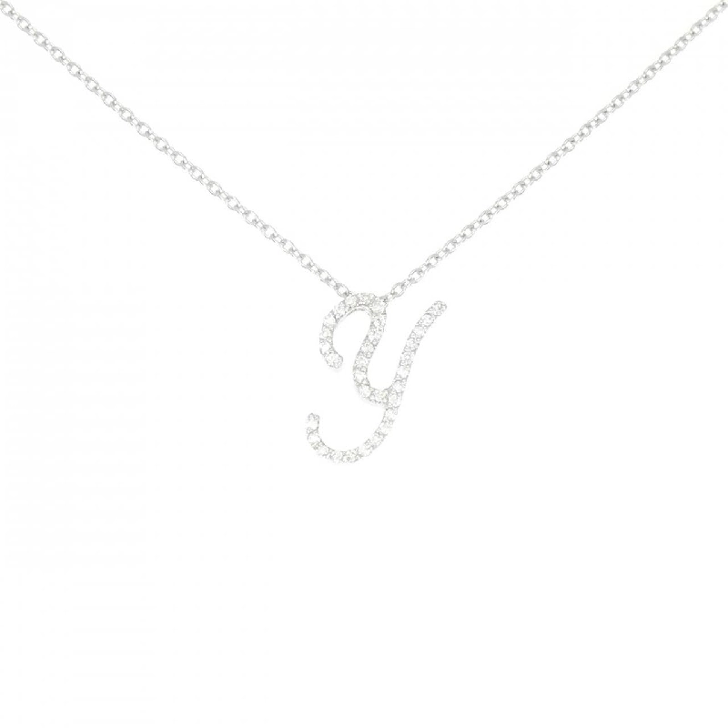 Ponte Vecchio Dây chuyền chữ cái 0.15CT - Hàng hiệu Authentic 840918