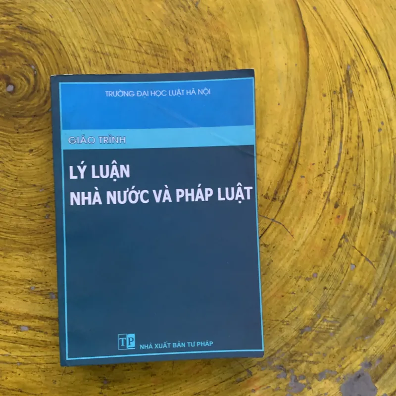 GIÁO TRÌNH LÝ LUẬN NHÀ NƯỚC VÀ PHÁP LUẬT 795394