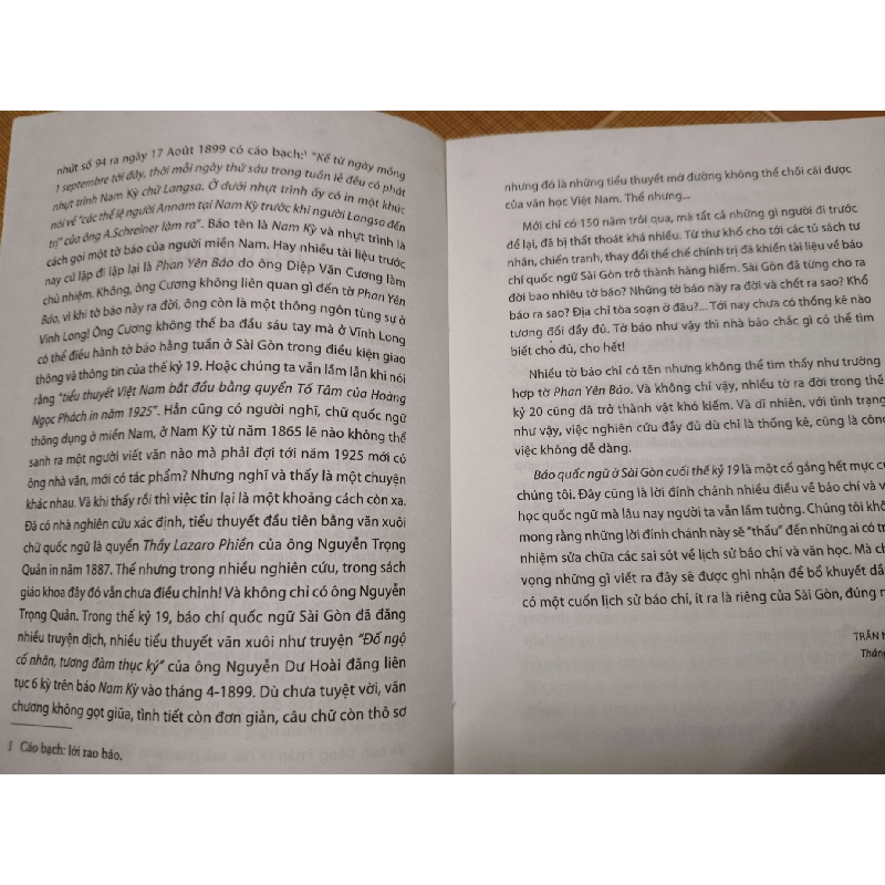 Báo quấc ngữ ở Sài Gòn cuối thế kỷ 19 - 2015 - 270 trang - LỊCH SỬ - CHÍNH TRỊ - TRIẾT HỌC - SLSCTLBSGSLSCTANTQ3112-192 925241