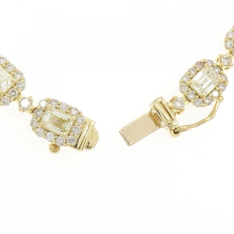 K18YG Vòng tay kim cương 6.20CT - Hàng hiệu Chính hãng 879106