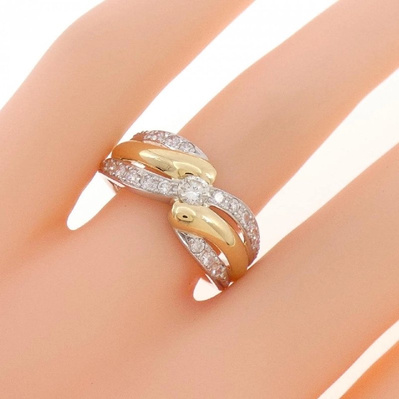 Nhẫn kim cương PT900/K18YG 0.51CT - Hàng hiệu Chính hãng 847049