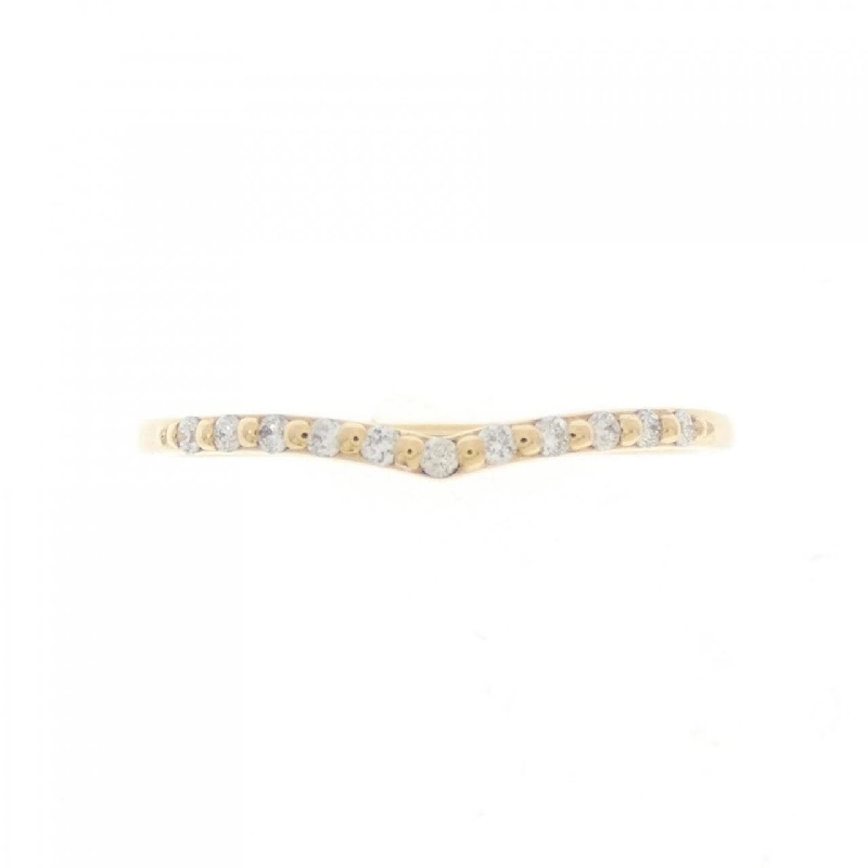 Nhẫn kim cương K18YG 673598