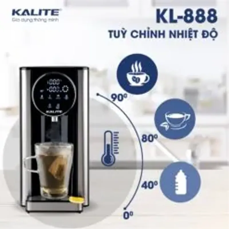 Bình thủy điện KALITE KL-888 tự động lọc đun sôi 780044