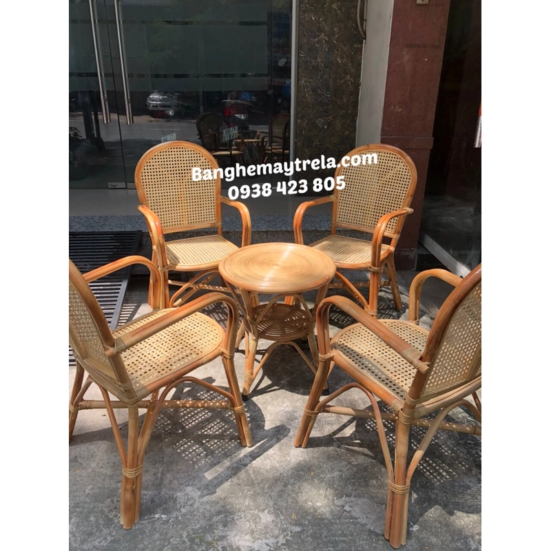 Ghế mây lưới mắt cáo giá rẻ 472093