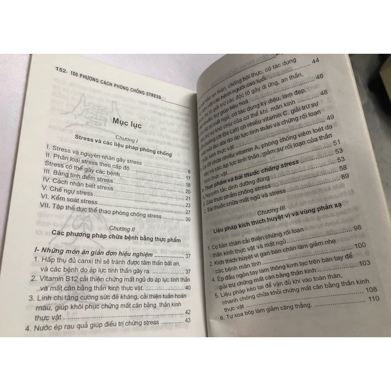 100 PHƯƠNG CÁCH PHÒNG CHỐNG STRESS - 155 trang, nxb: 2008 314933