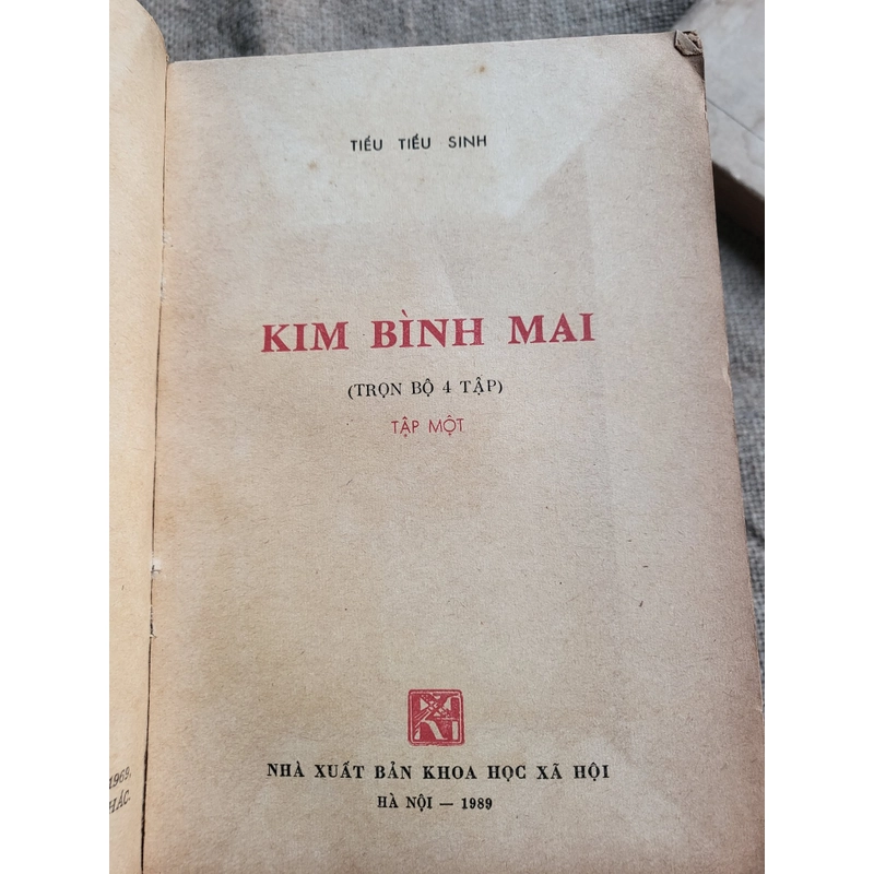 Kim Bình Mai | bộ 4 cuốn | 1989 365986