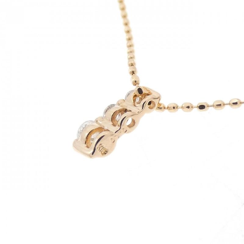 K18PG Dây chuyền kim cương 0.10CT - Hàng hiệu Chính hãng 861883