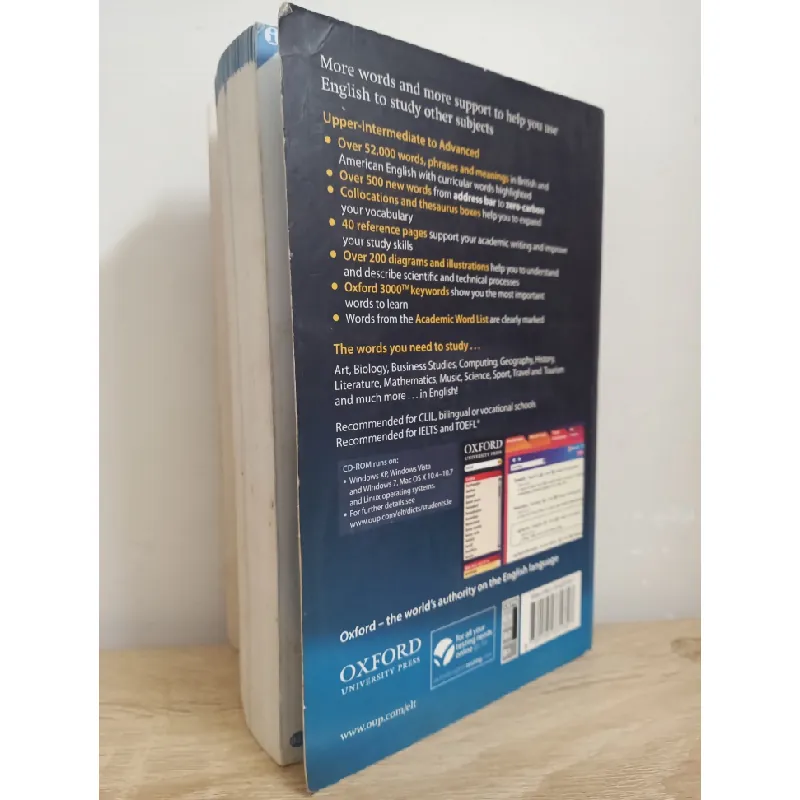 [Phiên Chợ Sách Cũ] Oxford Student's Dictionary for learners using English to study other subjects (with CD-ROM) - 3rd Edition (2012) S1507 504741
