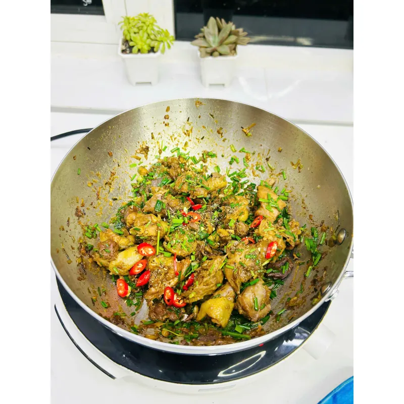 🍳 Chảo inox 304 lòng sâu Kalite KWP2501 – Chống dính đỉnh cao, xào nấu cực đã! 🔥 740361