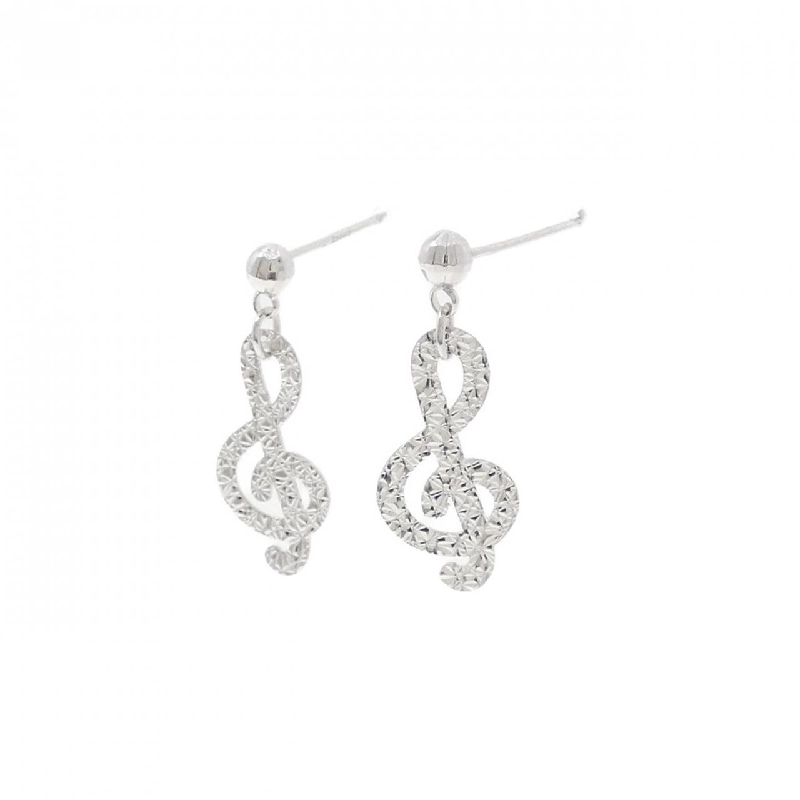 K14WG nốt nhạc bông tai - Hàng hiệu Authentic 868342