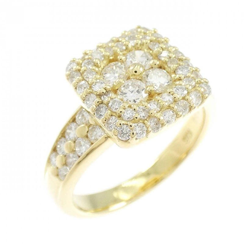 Nhẫn kim cương K18YG 1.14CT - Hàng hiệu Chính hãng 852586