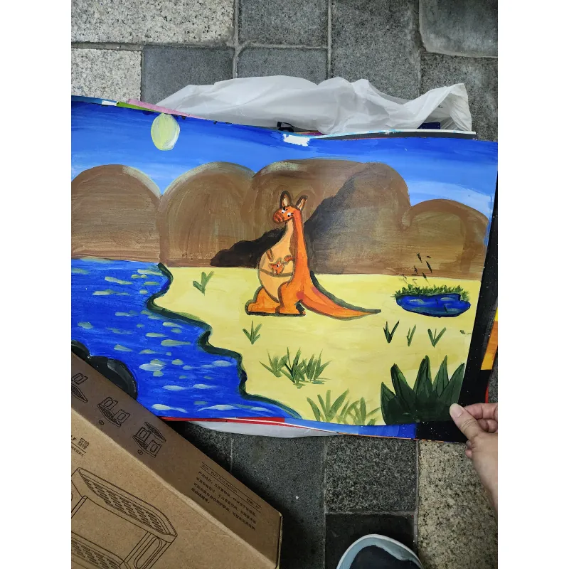 Combo 25 bức tranh vẽ acrylic về phong cảnh 799924