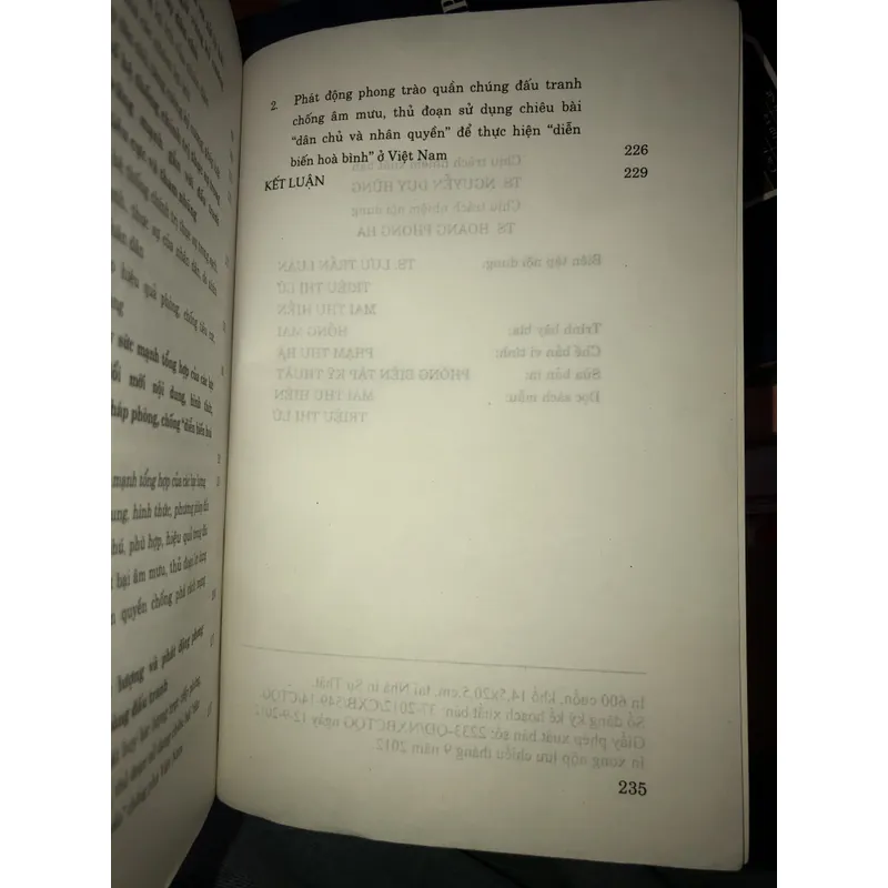 Sự thật vấn đề dan chủ và nhân quyền trong chiến lược “diễn biến hoà bình” ở Việt Nam 722968
