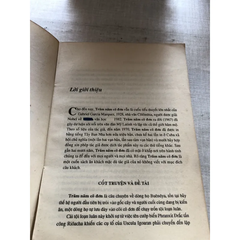 Trăm năm cô đơn 784363