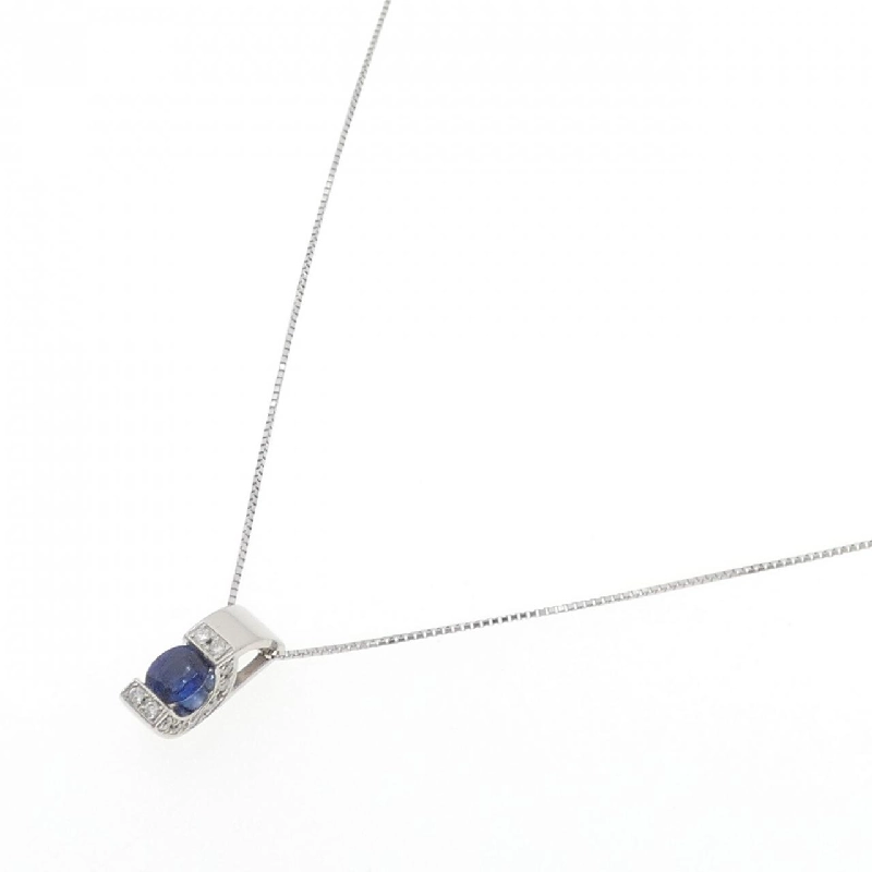 Dây chuyền Sapphire PT900/PT850 0.63CT - Hàng hiệu Chính hãng 859326