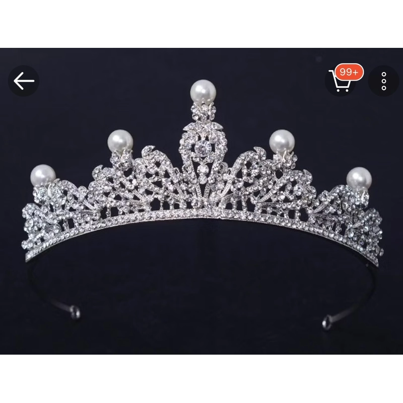 Vương miện thiết kế sang trọng cao cấp cho cô dâu 462541