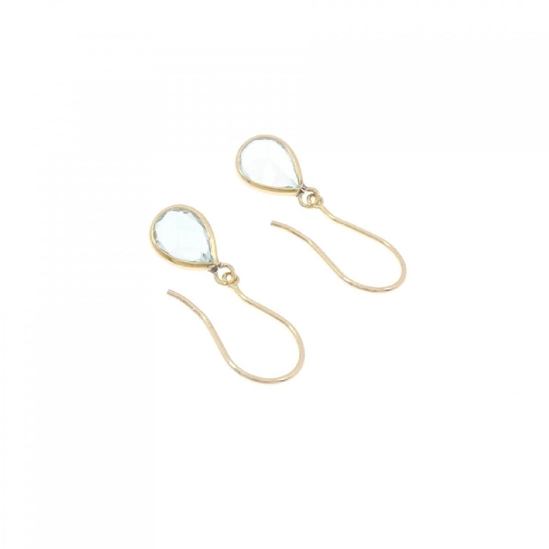 K18YG Blue Topaz Bông tai - Hàng hiệu Chính hãng 869384