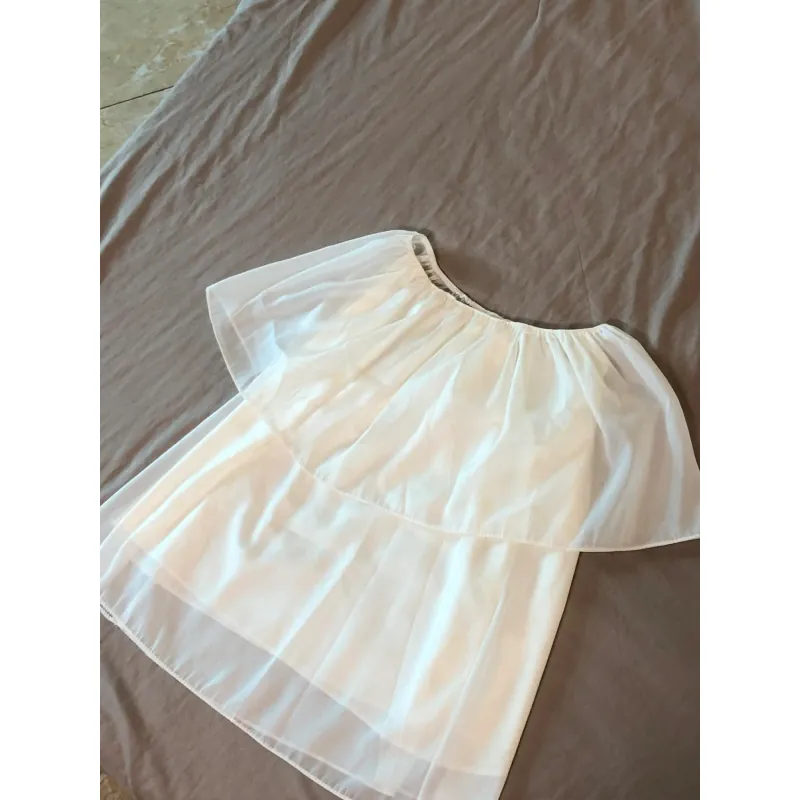 áo trễ vai 2lớp bồng bềnh 995483