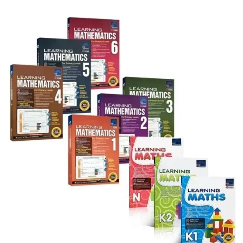 SAP Learning Mathematics N-6 (Sách nhập) - 9 quyển 796103