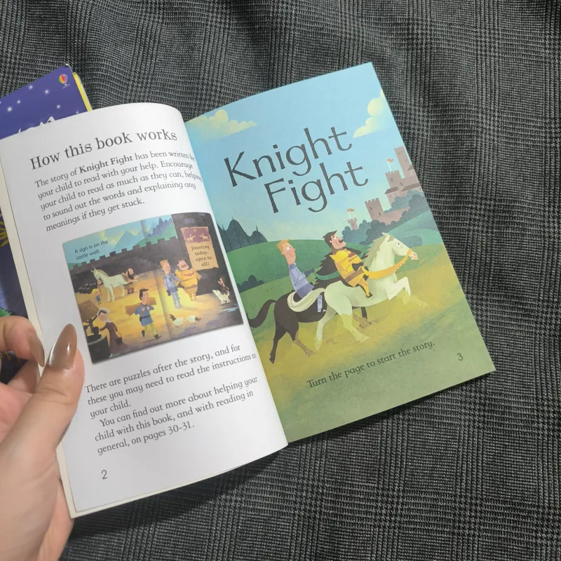 Combo Usborne First Reading - The Dragon and the Phoenix+ Knight Fight 755733