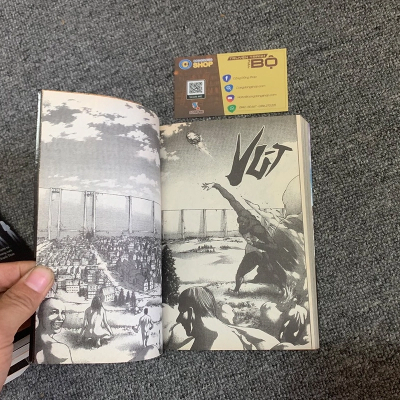 Truyện tranh - Đại Chiến Titan 18 Tập - Tác giả Isayama Hajime 272963
