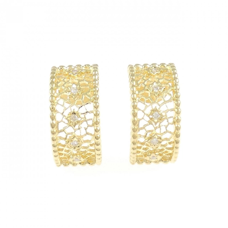 K18YG Bông tai kim cương 0.10CT - Hàng hiệu Chính hãng 862620